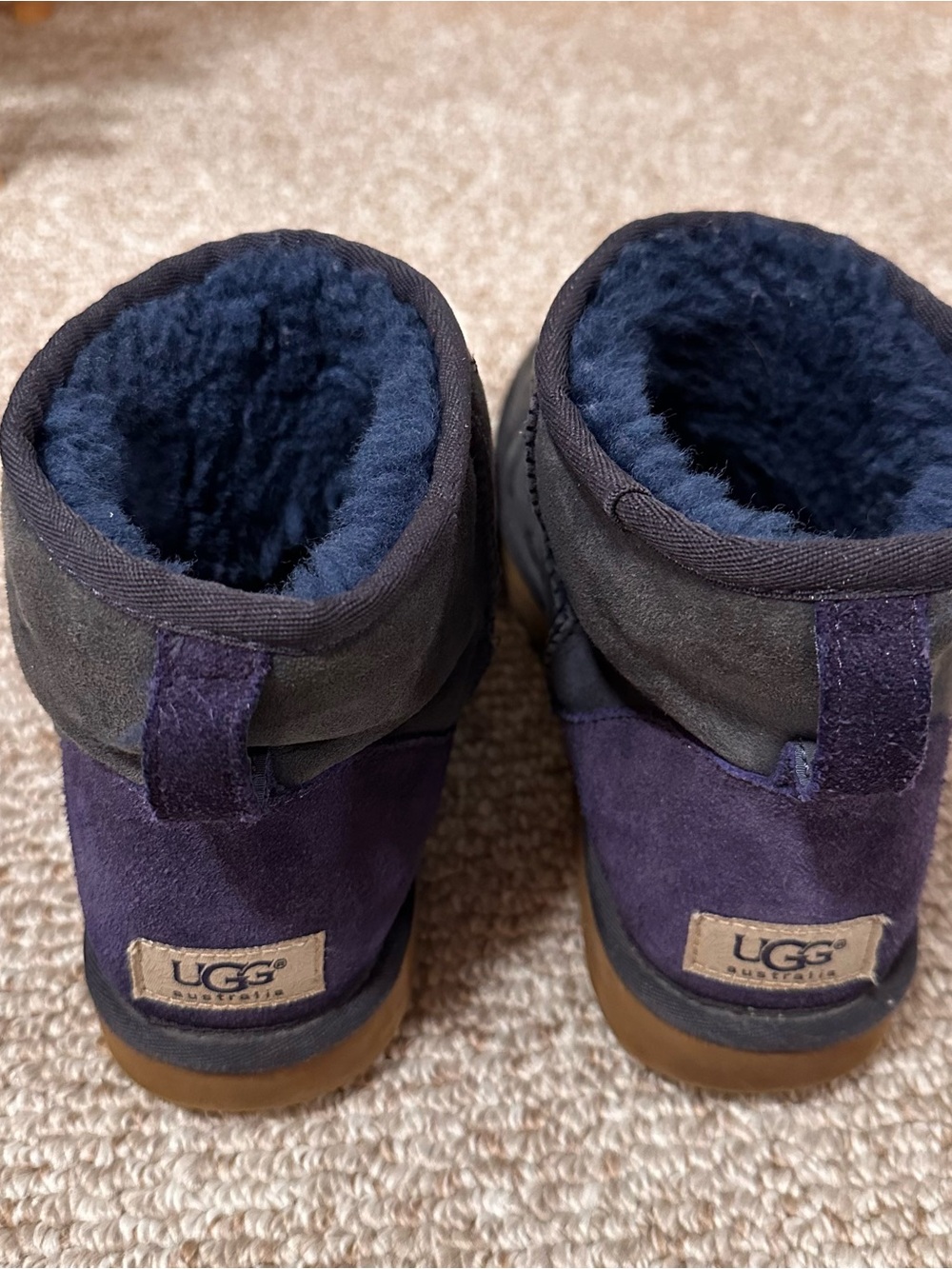 UGG Mini Boots in Navy